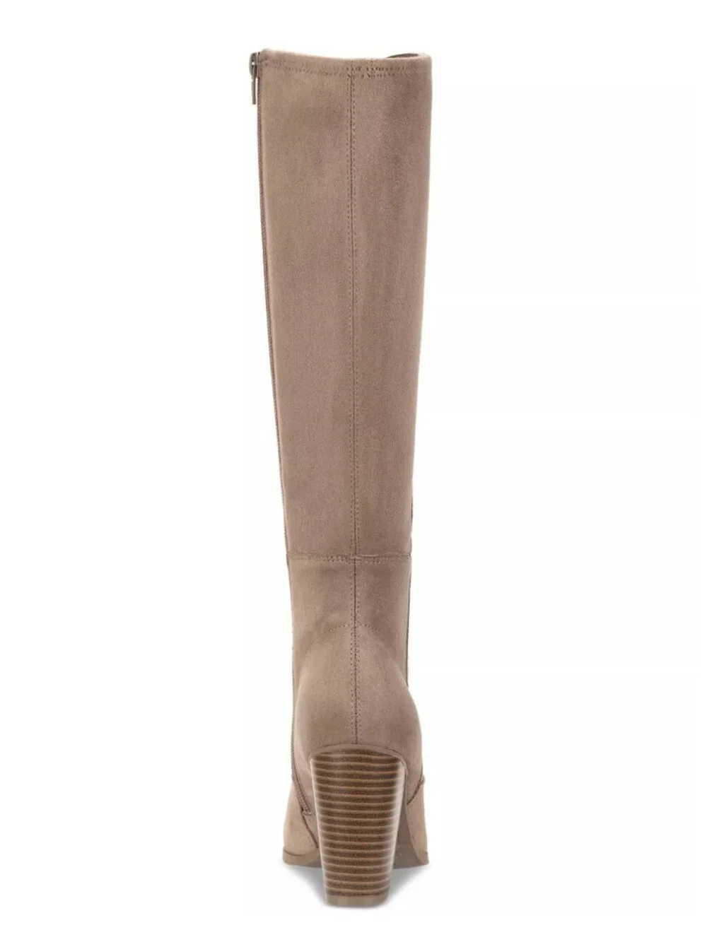Style & Co Addyy Knee High Dress Boots Tan Micro Size 10 M NWT